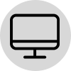 Icono de un monitor