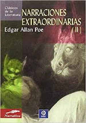 Portada del Libro Narraciones extraordinarioas de Poe