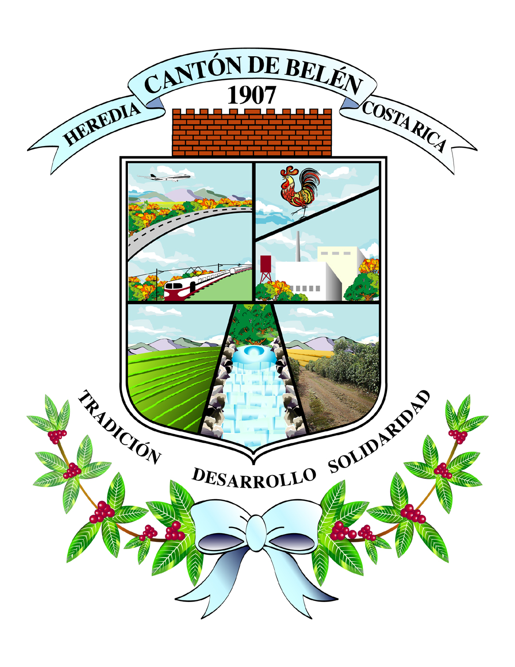 Imagen del Escudo del Cantón de Belén