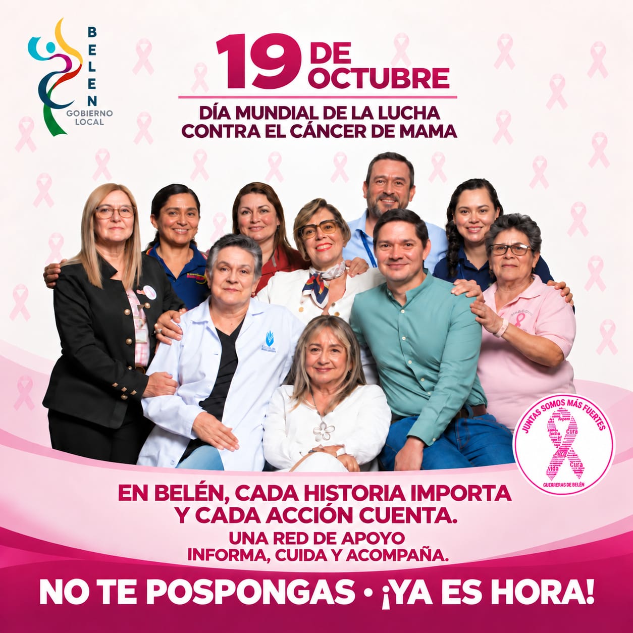 Imagen de comunicado de la municipalidad de Belén