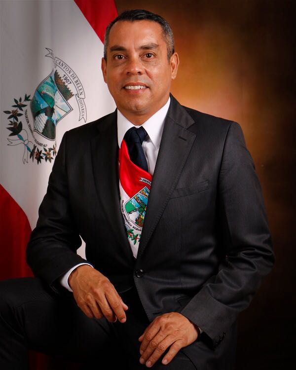 Alcalde Horacio Alvarado Bogantes